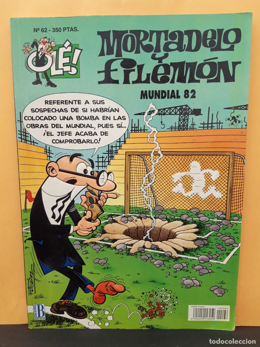 C&oacute;mics: MORTADELO Y FILEM&Oacute;N. OL&Eacute; N&ordm; 62. EDICIONES B. 1&ordf; EDICI&Oacute;N 1994 - Foto 1