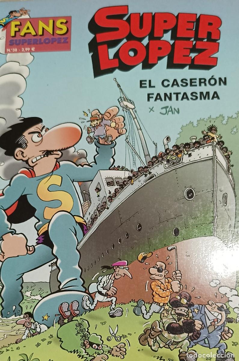 C&oacute;mics: SUPERLOPEZ. El caser&oacute;n fantasma. N. 38 - Foto 1