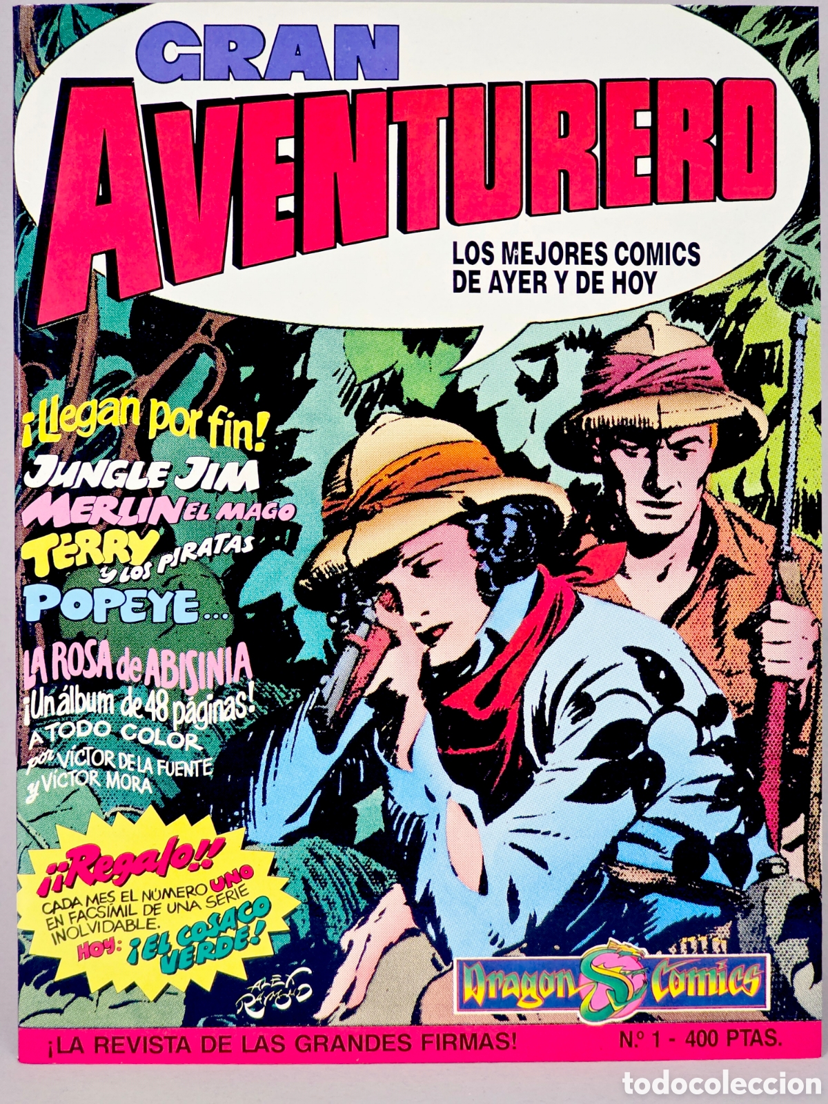 C&oacute;mics: C&Oacute;MIC DE KIOSCO GRAN AVENTURERO 1 EDICIONES B 1989 - Foto 1