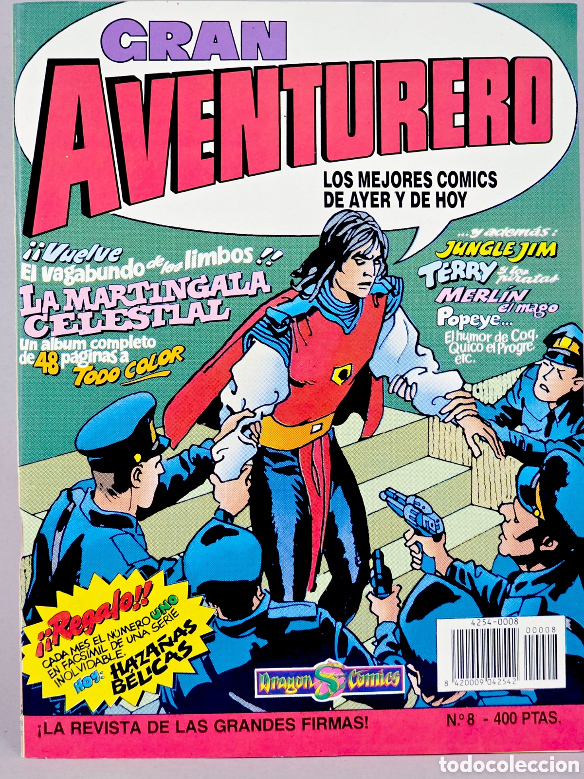 C&oacute;mics: C&Oacute;MIC EXCELENTE GRAN AVENTURERO 8 EDICIONES B 1989 - Foto 1