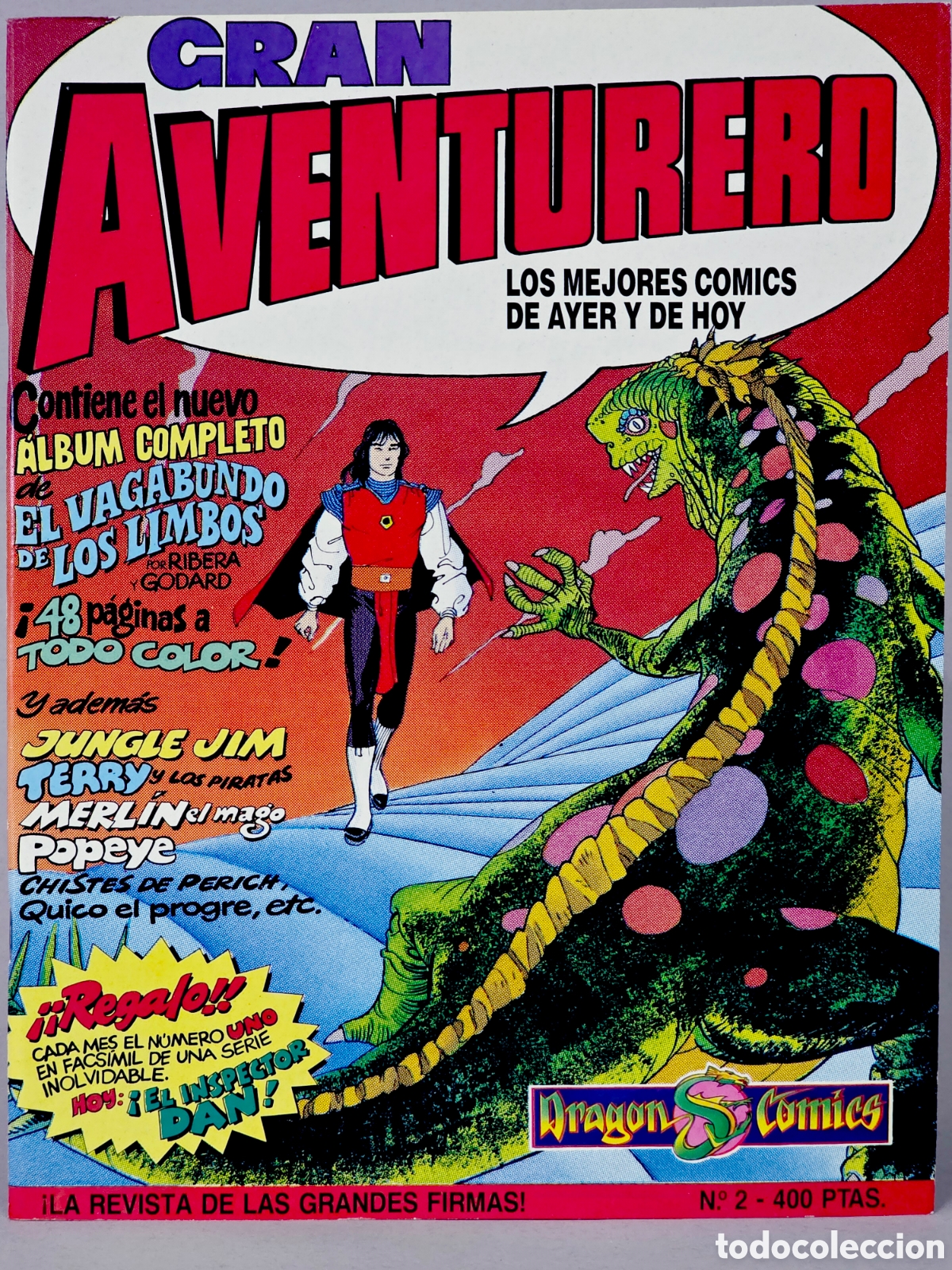 C&oacute;mics: C&Oacute;MIC EXCELENTE GRAN AVENTURERO 2 EDICIONES B 1989 - Foto 1