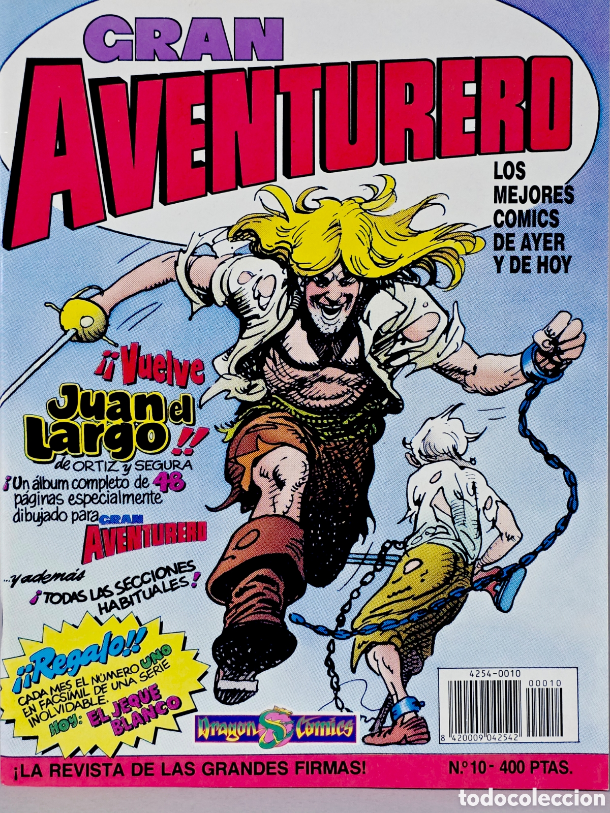C&oacute;mics: C&Oacute;MIC EXCELENTE GRAN AVENTURERO 10 EDICIONES B 1989 - Foto 1