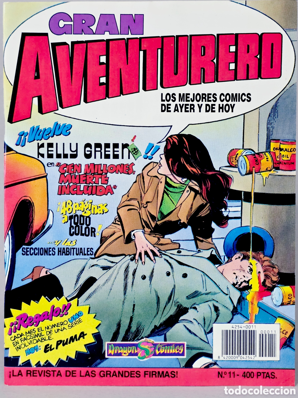 C&oacute;mics: C&Oacute;MIC EXCELENTE GRAN AVENTURERO 11 EDICIONES B 1989 - Foto 1