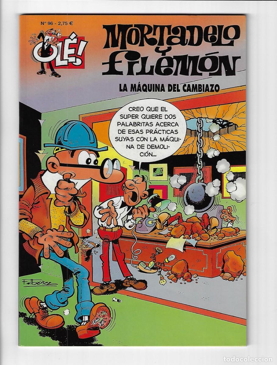 C&oacute;mics: Ediciones B. Colecci&oacute;n Ol&eacute; Mortadelo y Filem&oacute;n. 96 - Foto 1