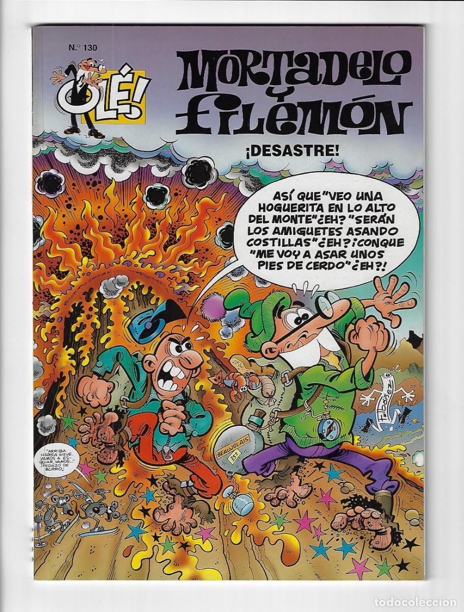 C&oacute;mics: Ediciones B. Colecci&oacute;n Ol&eacute; Mortadelo y Filem&oacute;n. 130