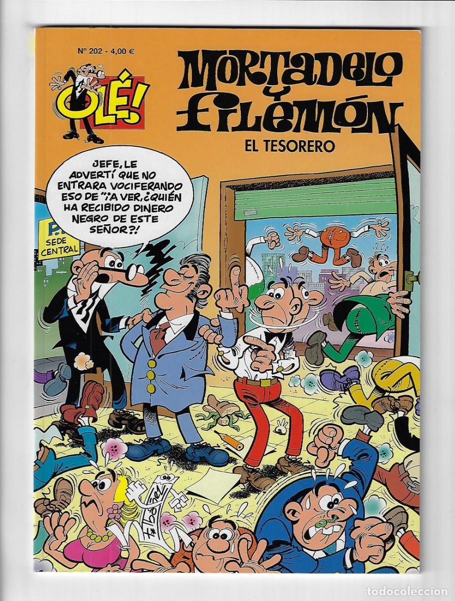 C&oacute;mics: Ediciones B. Colecci&oacute;n Ol&eacute; Mortadelo y Filem&oacute;n. 202 - Foto 1