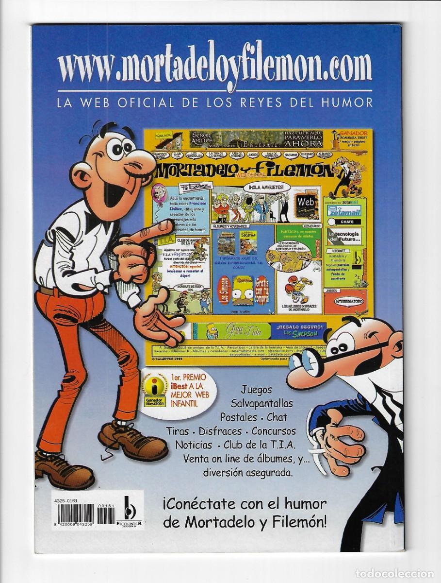 C&oacute;mics: Ediciones B. Colecci&oacute;n Ol&eacute; Mortadelo y Filem&oacute;n. 161 - Foto 2