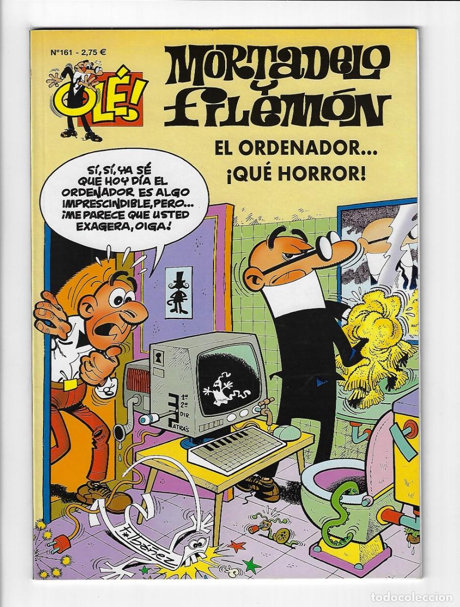 C&oacute;mics: Ediciones B. Colecci&oacute;n Ol&eacute; Mortadelo y Filem&oacute;n. 161 - Foto 1