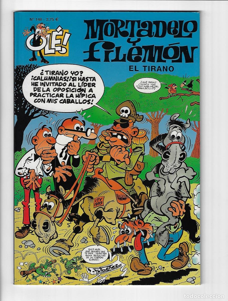 C&oacute;mics: Ediciones B. Colecci&oacute;n Ol&eacute; Mortadelo y Filem&oacute;n. 148 - Foto 1