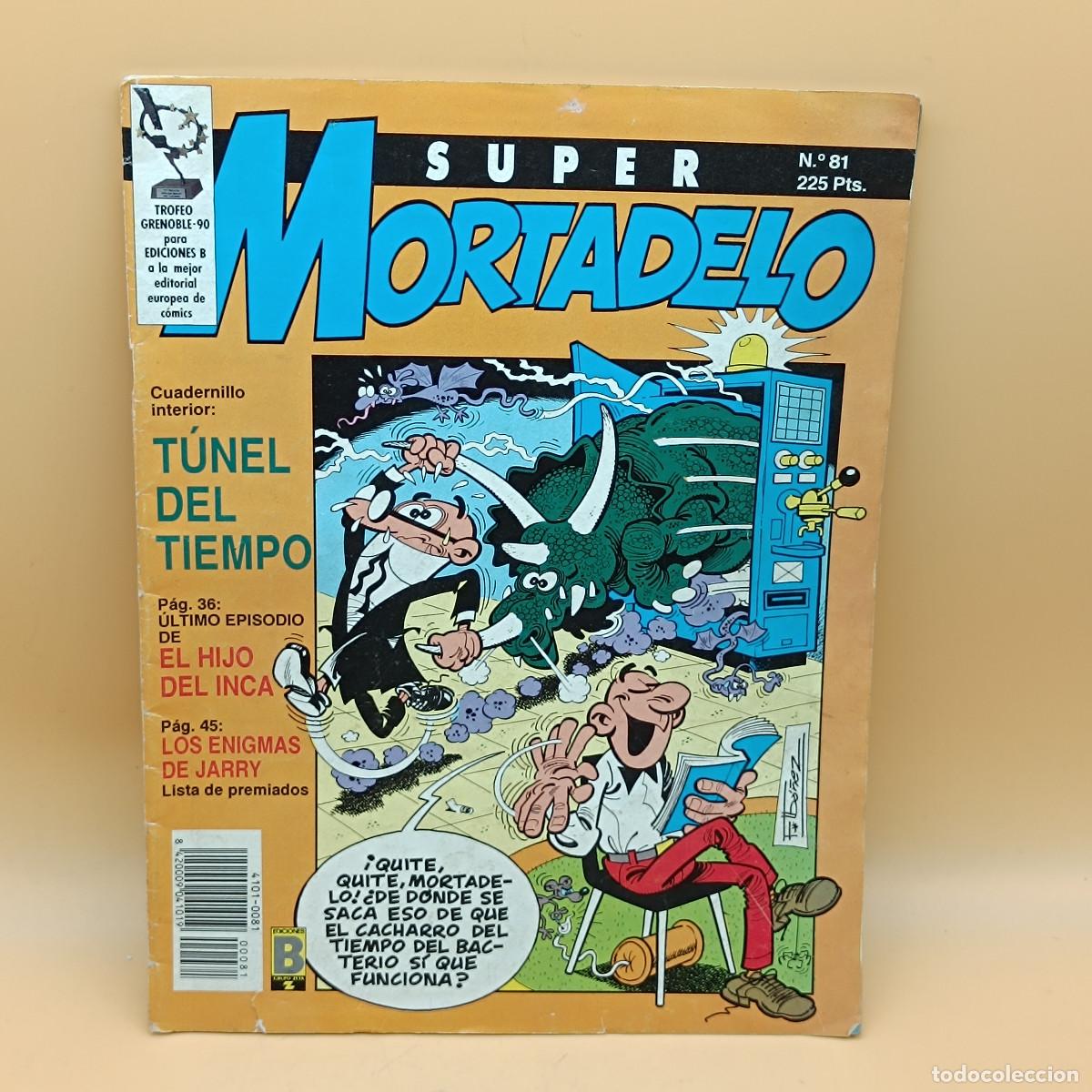 C&oacute;mics: COMIC SUPER MORTADELO N&ordm;81. EDICIONES B 1987. MYJ. - Foto 1