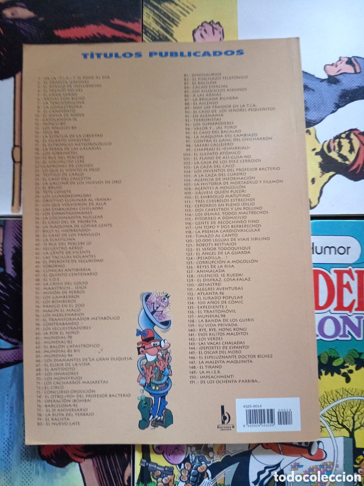 C&oacute;mics: Colecci&oacute;n Ol&eacute; Mortadelo y Filem&oacute;n 14 cj104 - Foto 2