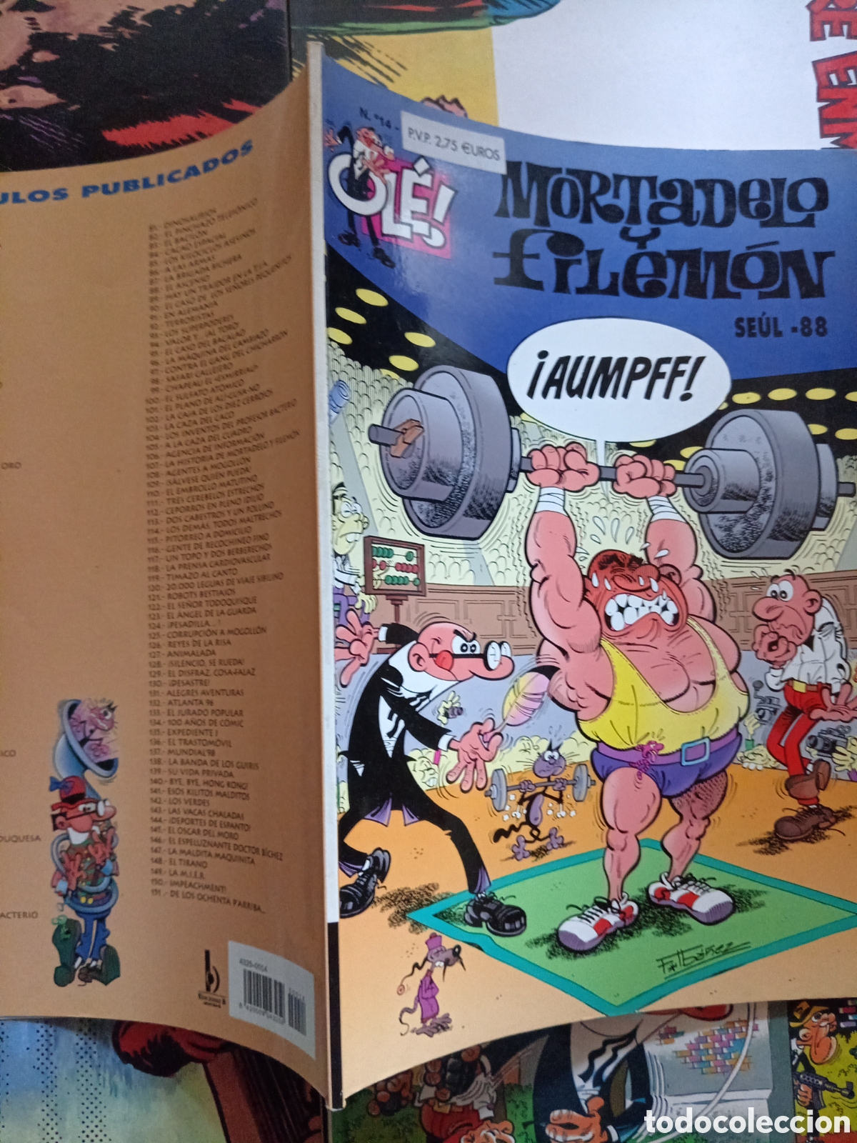 C&oacute;mics: Colecci&oacute;n Ol&eacute; Mortadelo y Filem&oacute;n 14 cj104 - Foto 3
