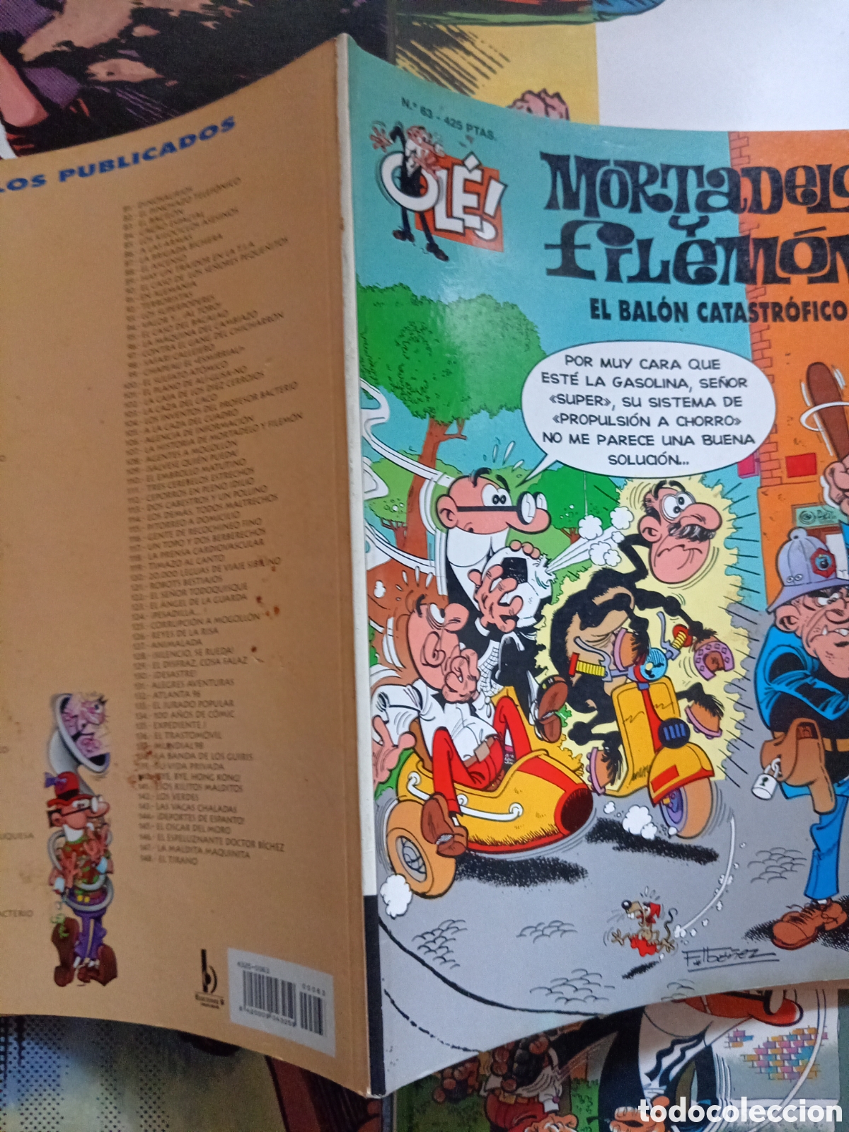 C&oacute;mics: Colecci&oacute;n Ol&eacute; Mortadelo y Filem&oacute;n 63 cj104 - Foto 3