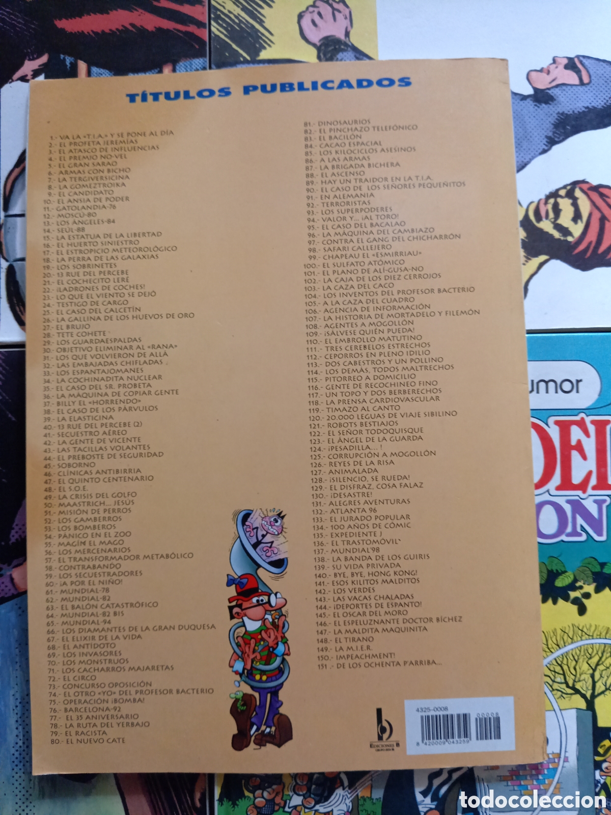 C&oacute;mics: Colecci&oacute;n Ol&eacute; Mortadelo y Filem&oacute;n 8 cj104 - Foto 2