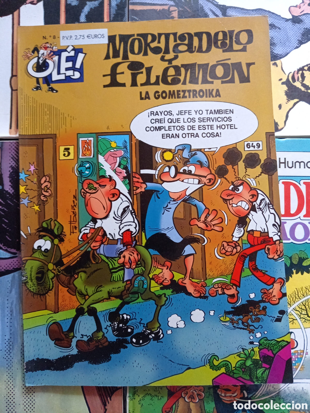 C&oacute;mics: Colecci&oacute;n Ol&eacute; Mortadelo y Filem&oacute;n 8 cj104 - Foto 1