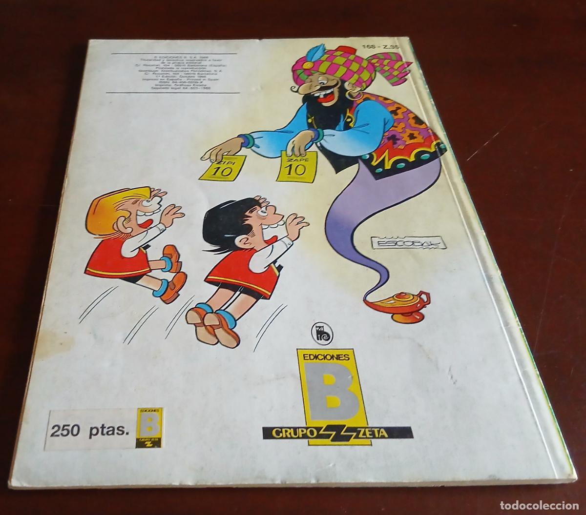C&oacute;mics: OLE N&ordm; 168 - ZIPI Y ZAPE Y CARPANTA - EDICIONES.B - Foto 2