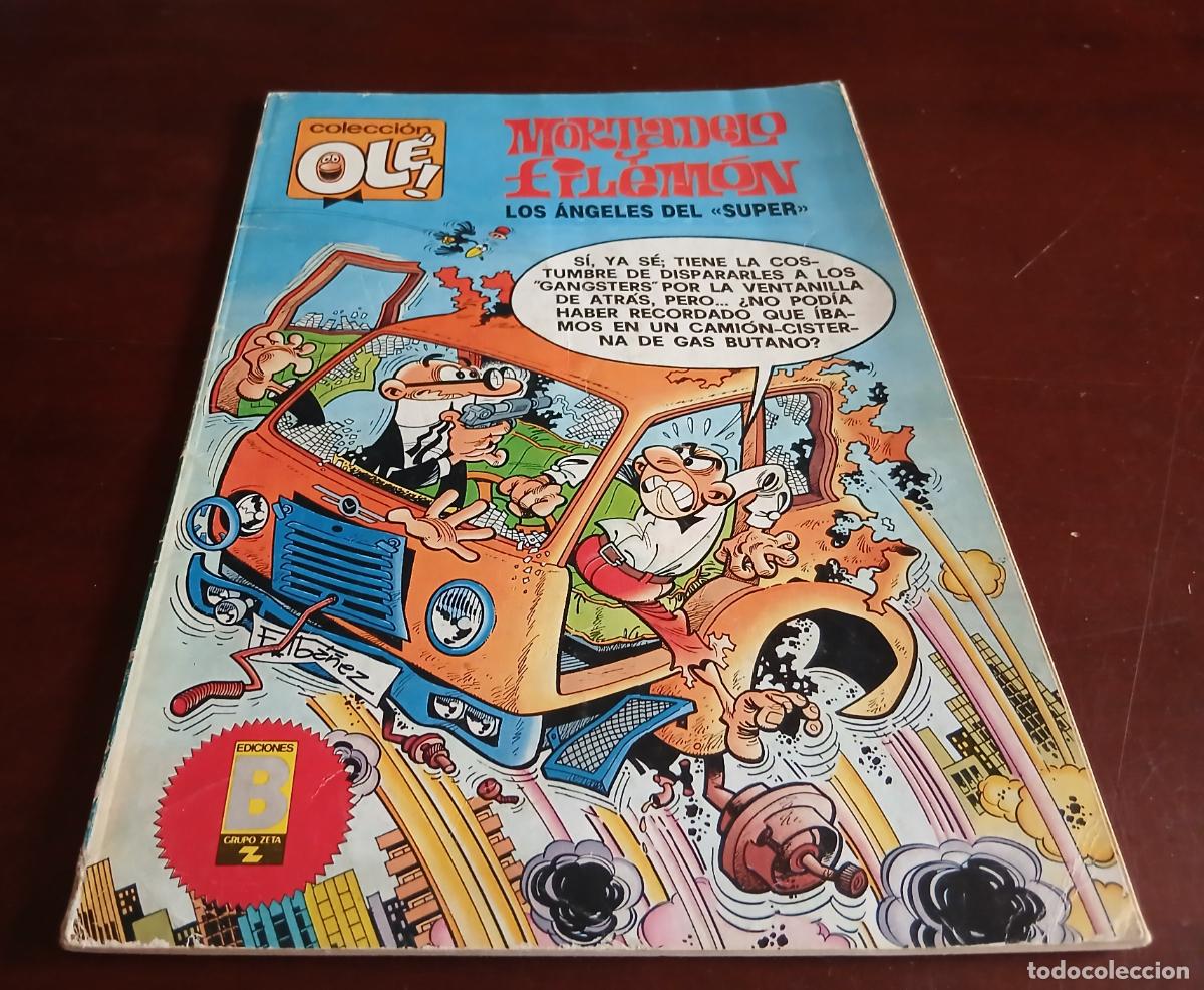 C&oacute;mics: OLE N&ordm; 193 - MORTADELO Y FILEMON - LOS ANGELES DEL SUPER - EDICIONES.B - Foto 1