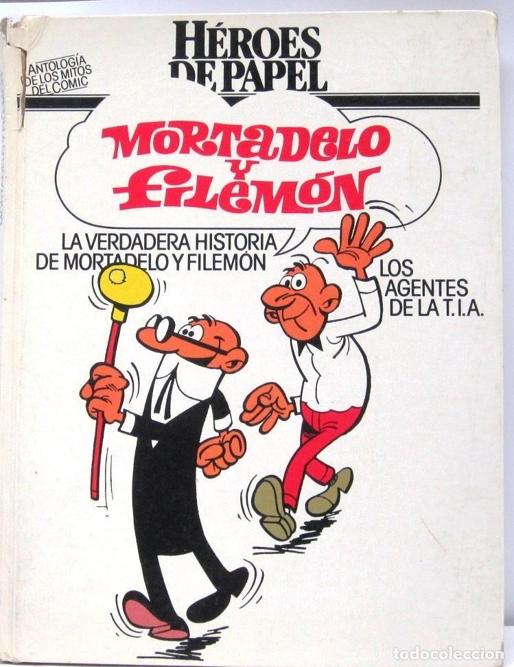 C&oacute;mics: HEROES DE PAPEL MORTADELO Y FILEMON - COMIC - Foto 1