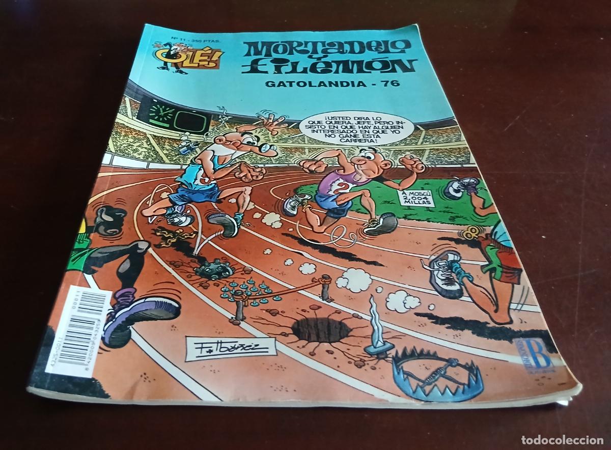 C&oacute;mics: OLE N&ordm; 11 - MORTADELO Y FILEMON - GATOLANDIA - EDICIONES.B - Foto 1