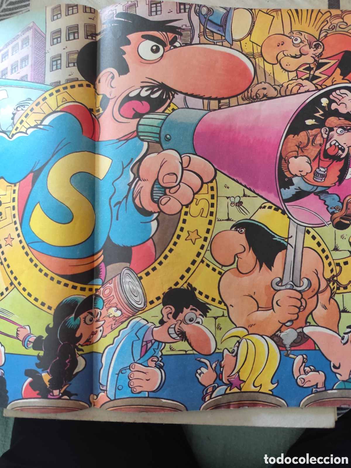 C&oacute;mics: Super L&oacute;pez N&uacute;mero 1-1987-con poster - Foto 3