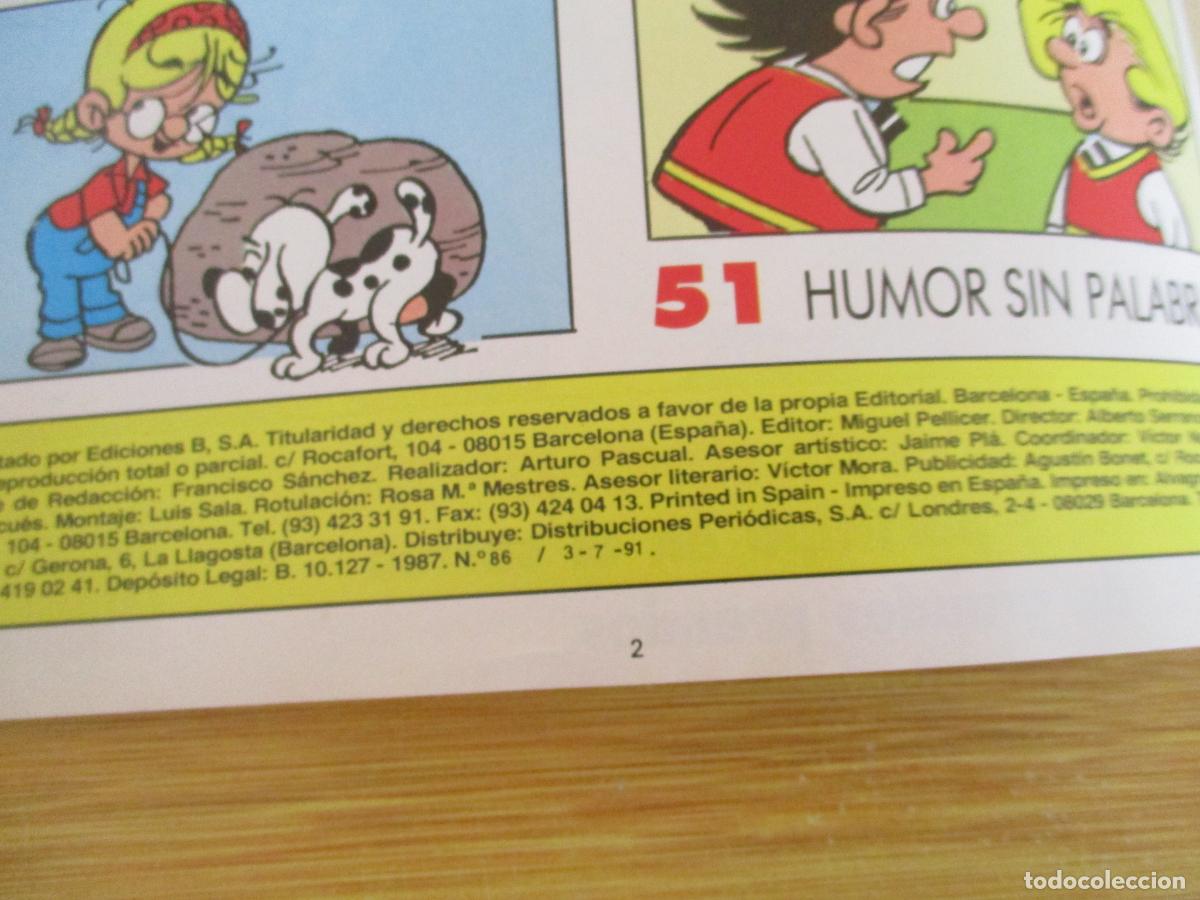 C&oacute;mics: SUPER ZIPI ZAPE, N&ordm;. 86-EDICIONES B-1991 - Foto 2