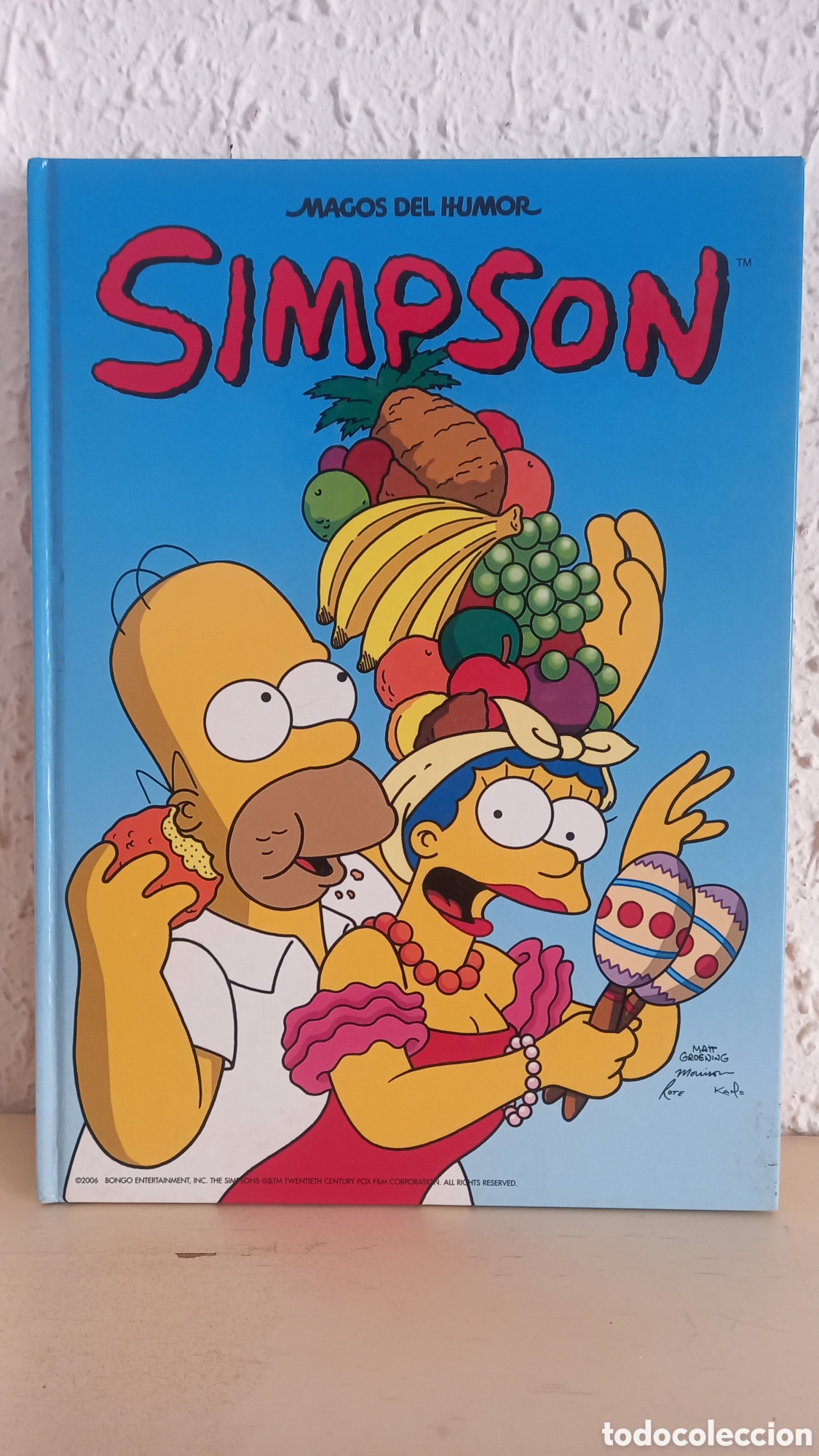 C&oacute;mics: Magos del Humor. Simpson. Ediciones B. 2006 - Foto 1