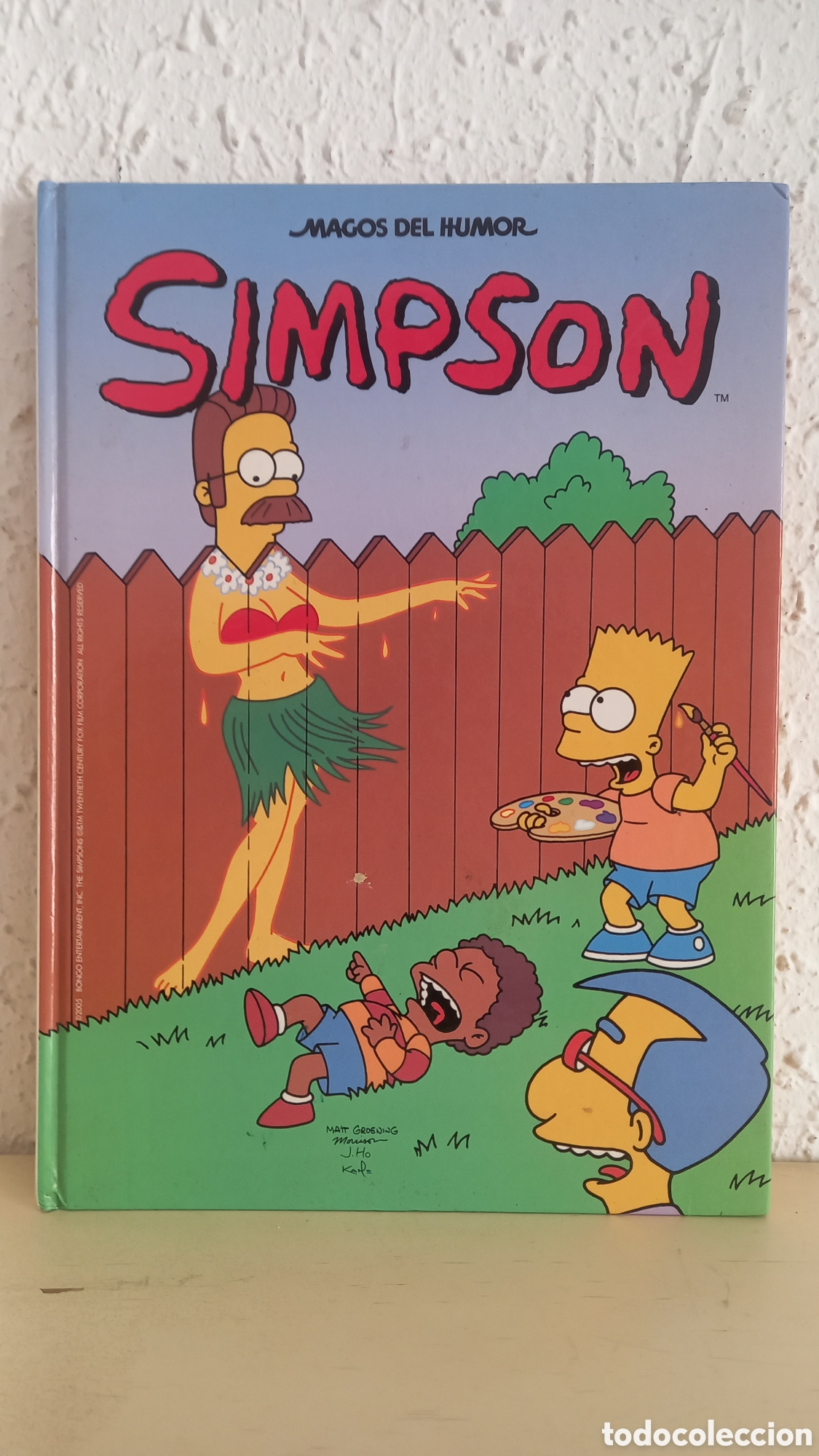 C&oacute;mics: Magos del Humor. Simpson. Ediciones B. 2005 - Foto 1