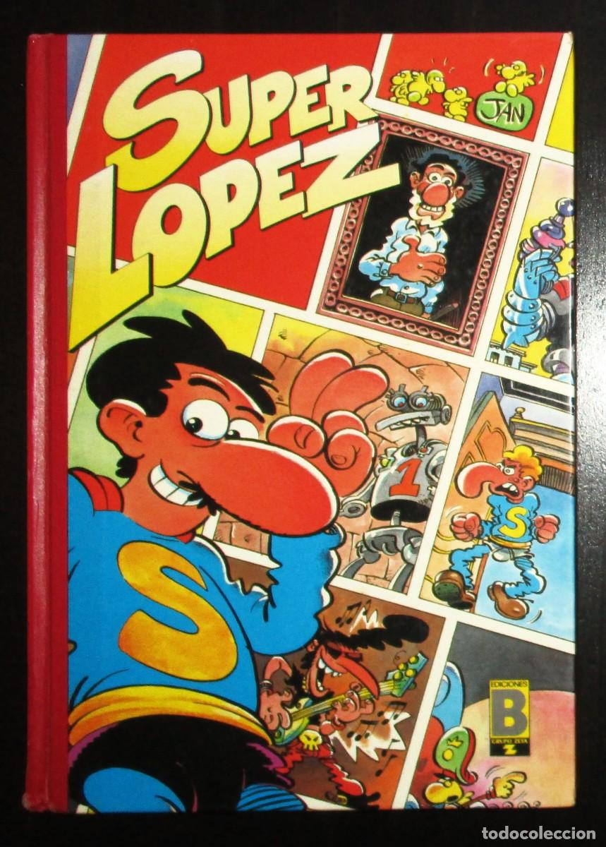 C&oacute;mics: SUPER LOPEZ N&ordm; 3. JAN. EDICIONES B. PRIMERA EDICI&Oacute;N DE 1989. - Foto 2