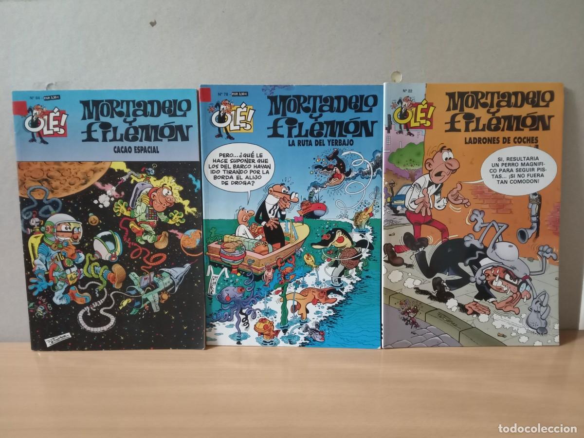C&oacute;mics: LOTE &rdquo;01&rdquo; DE 3 TEBEOS COLECCION OLE!-MORTADELO Y FILEMON - Foto 1