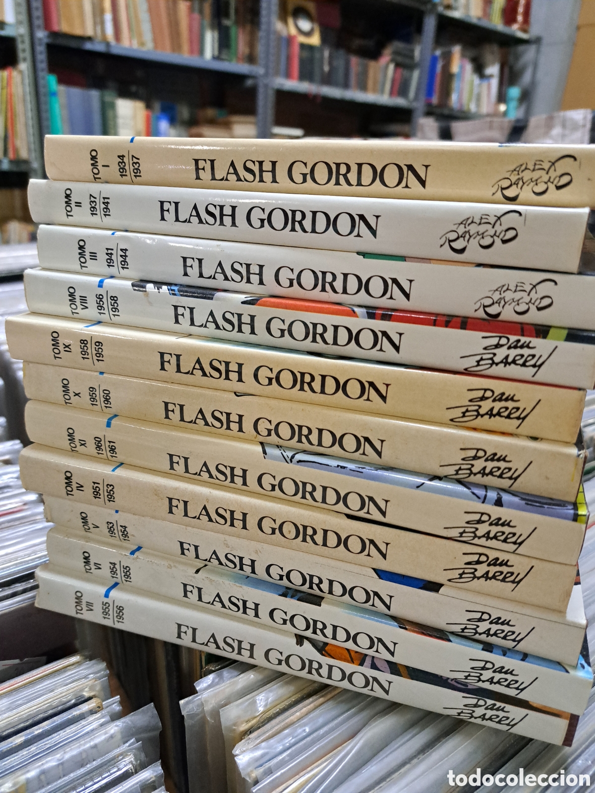 C&oacute;mics: FLASH GORDON (EDICI&Oacute;N HIST&Oacute;RICA)- EDICIONES B, (1934-1961), 11 TOMOS, COMPLETA!!! - Foto 2