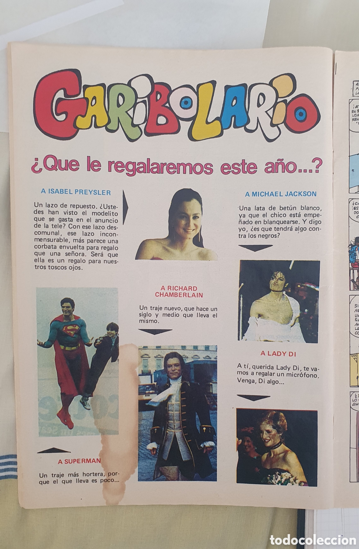 C&oacute;mics: GARIBOLO REVISTA SEMANAL N&deg;2 1986 - Foto 3