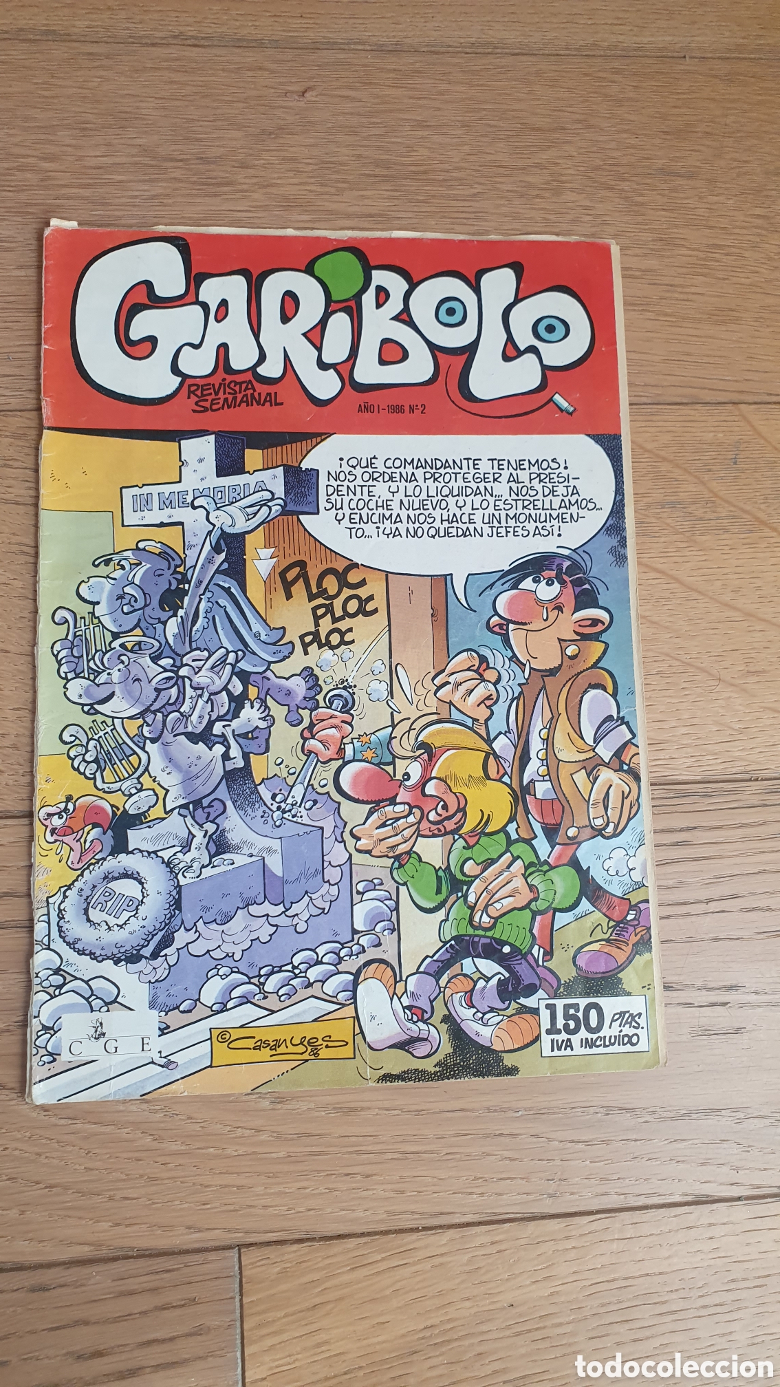 C&oacute;mics: GARIBOLO REVISTA SEMANAL N&deg;2 1986 - Foto 4