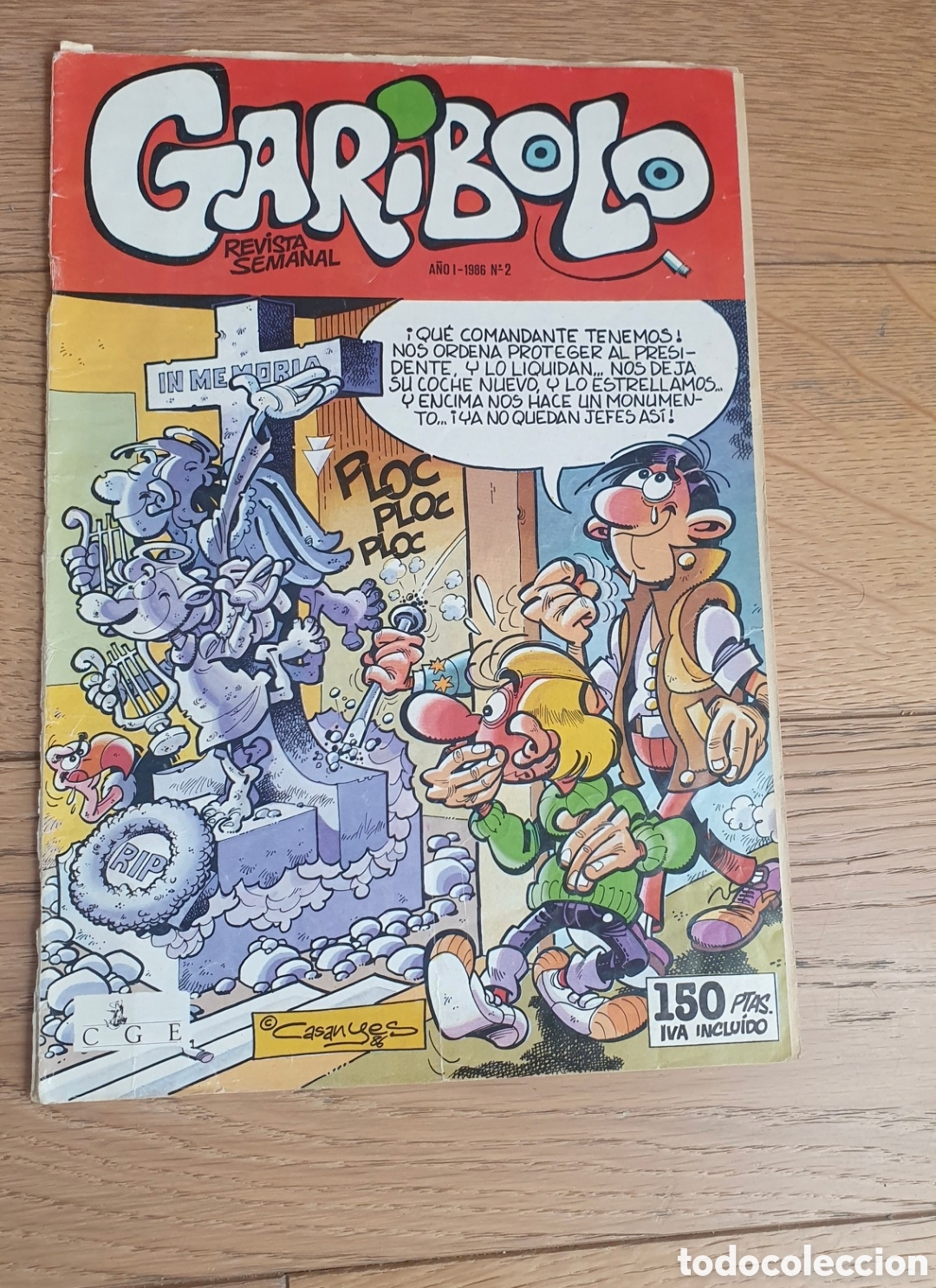 C&oacute;mics: GARIBOLO REVISTA SEMANAL N&deg;2 1986 - Foto 1