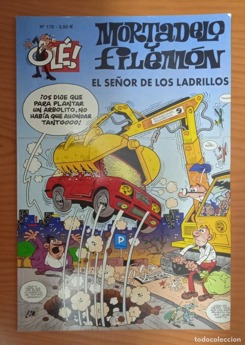 C&oacute;mics: MORTADELO Y FILEMON OLE 170 EL SE&Ntilde;OR DE LOS LADRILLOS - Foto 1