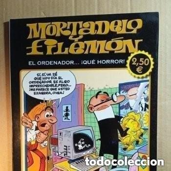 C&oacute;mics: TEBEO DE MORTADELO Y FILEMON EN EL ORDENADOR... QUE HORROR - Foto 1