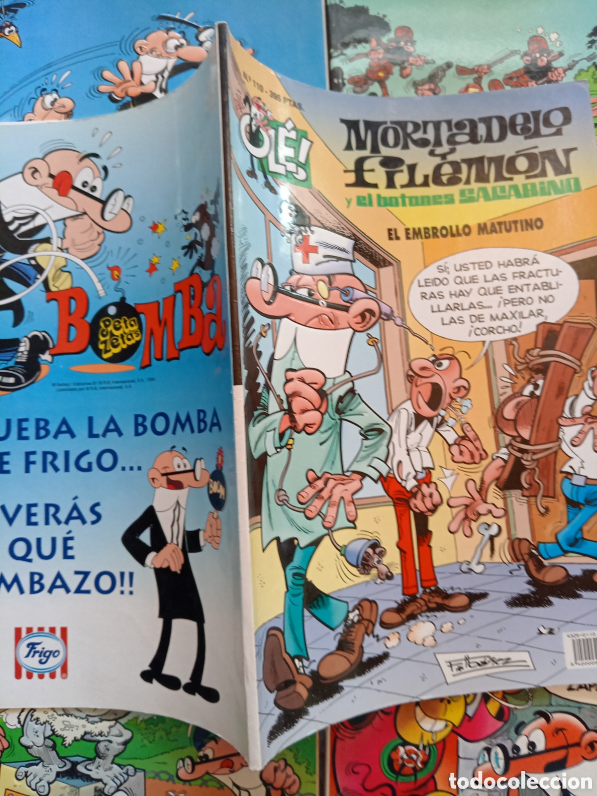 C&oacute;mics: Colecci&oacute;n Ol&eacute; Mortadelo y Filem&oacute;n 110 cj80 - Foto 3