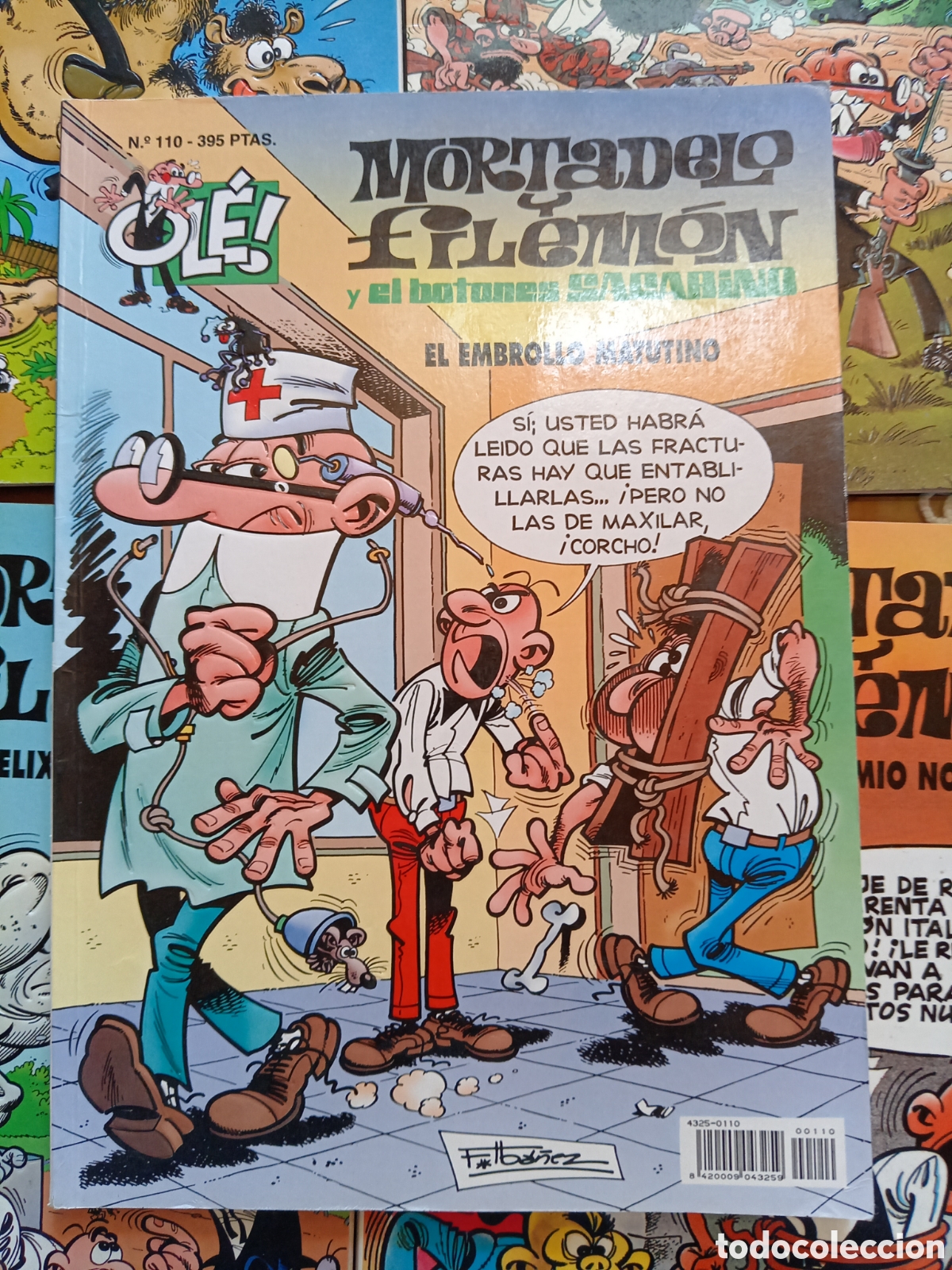 C&oacute;mics: Colecci&oacute;n Ol&eacute; Mortadelo y Filem&oacute;n 110 cj80 - Foto 1