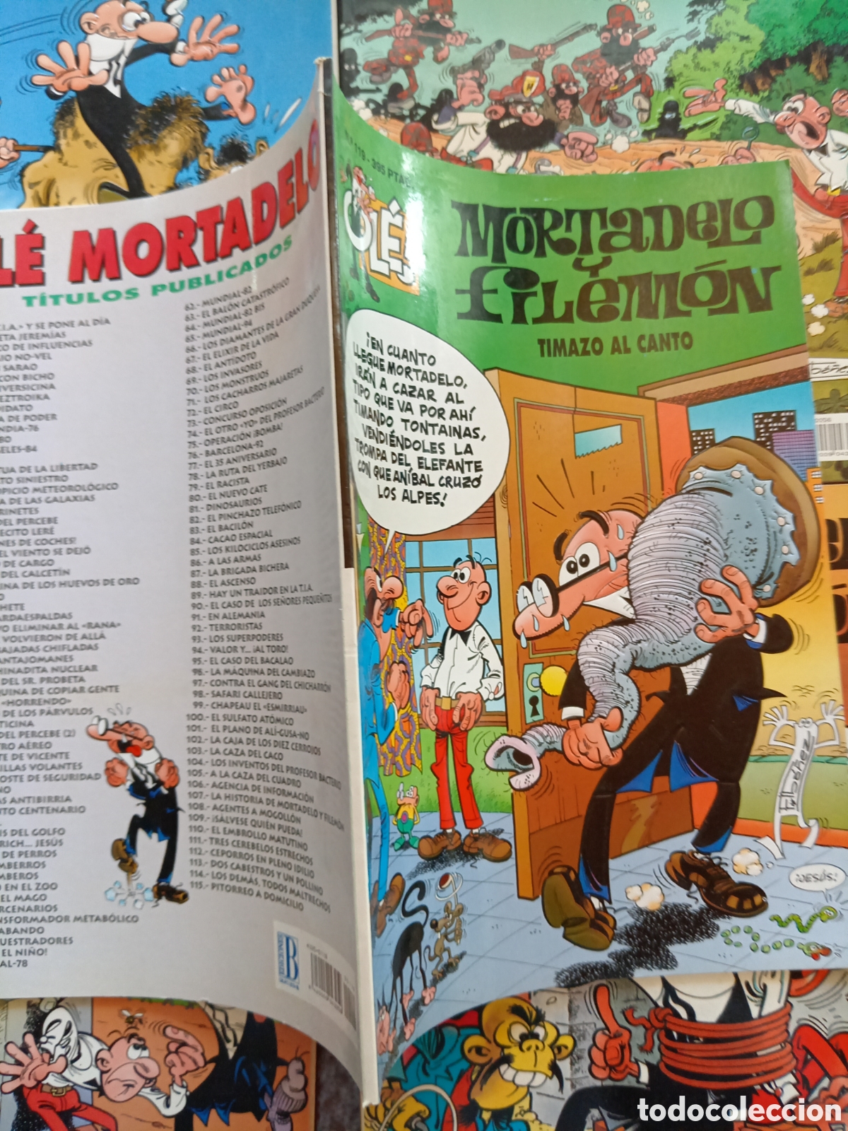 C&oacute;mics: Colecci&oacute;n Ol&eacute; Mortadelo y Filem&oacute;n 119 cj80 - Foto 3