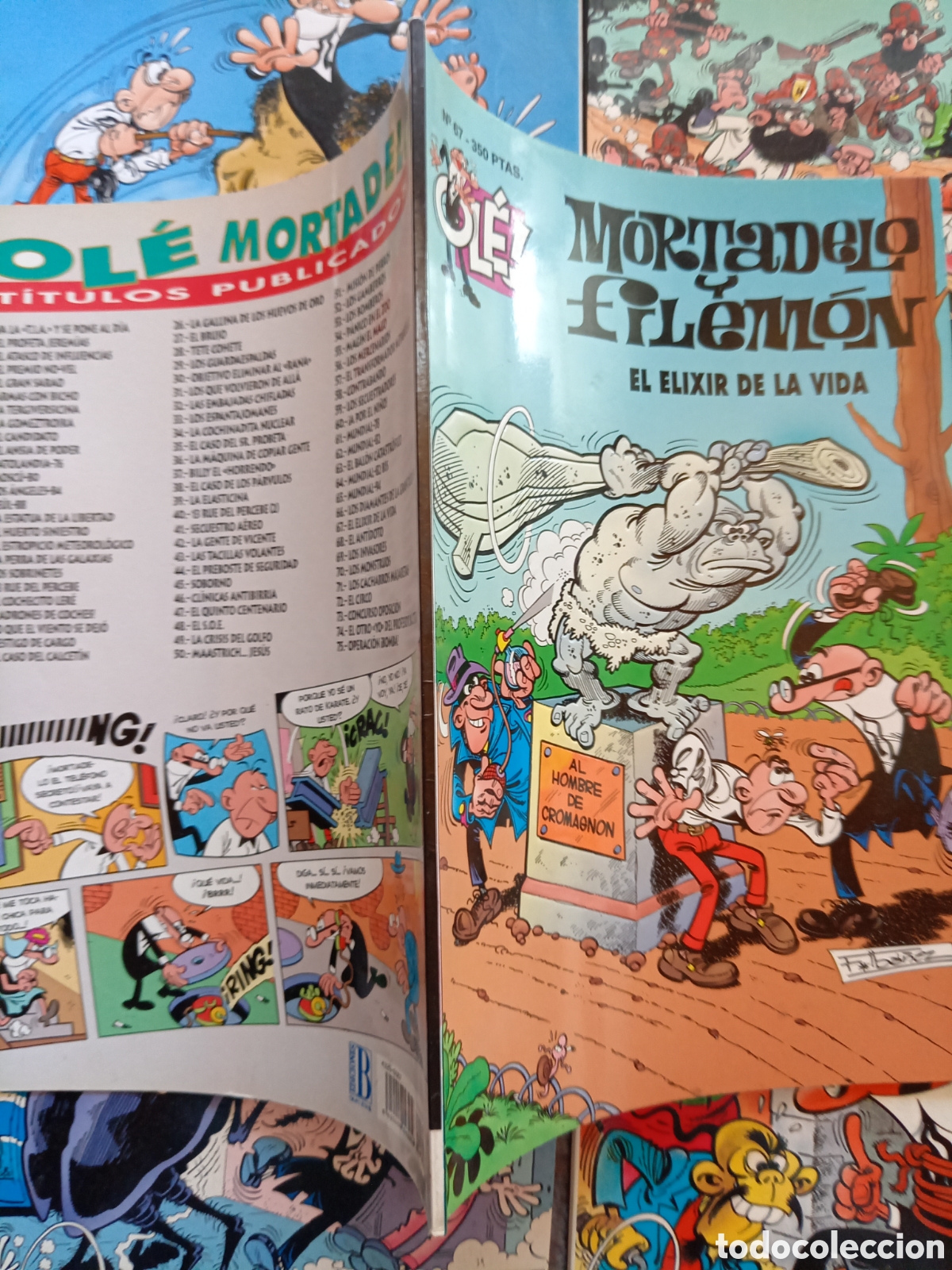 C&oacute;mics: Colecci&oacute;n Ol&eacute; Mortadelo y Filem&oacute;n 67 cj80 - Foto 3
