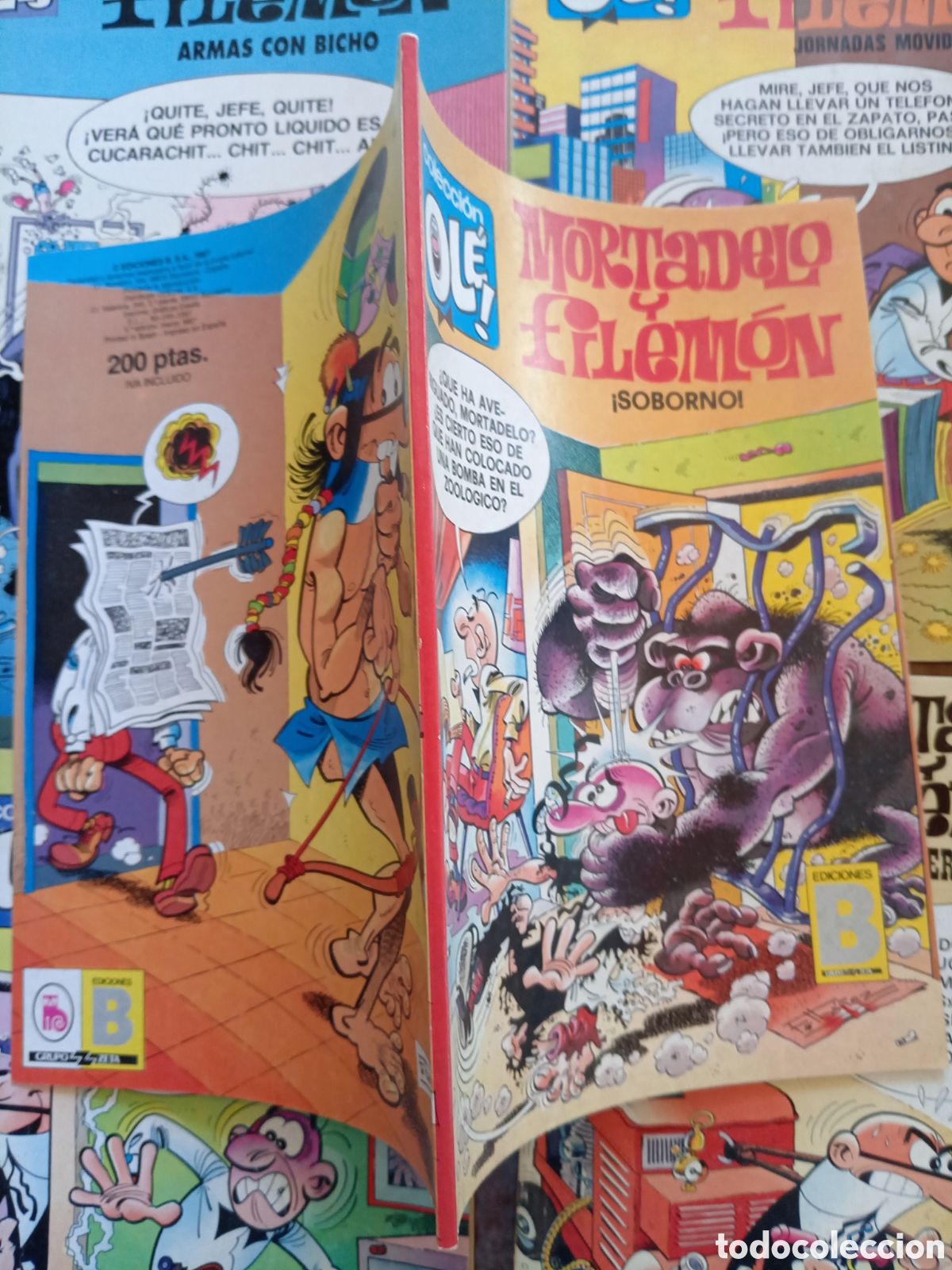 C&oacute;mics: Colecci&oacute;n Ol&eacute; Mortadelo y Filem&oacute;n 141 M11 cj80 - Foto 3