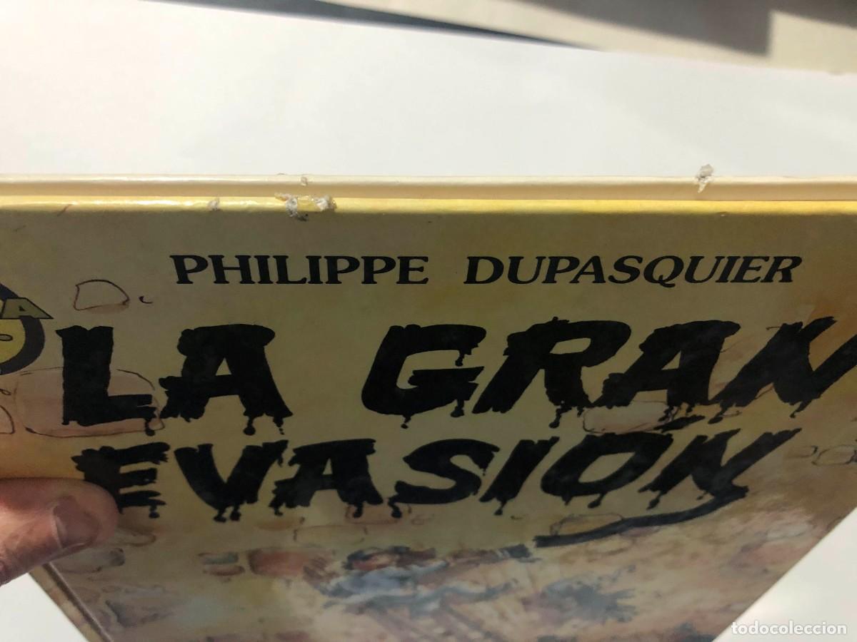 C&oacute;mics: LA GRAN EVASI&Oacute;N / PHILIPPE DUPASQUIER / COLECCI&Oacute;N EN BUSCA DE... / EDICIONES B A&Ntilde;O 1992 - Foto 2