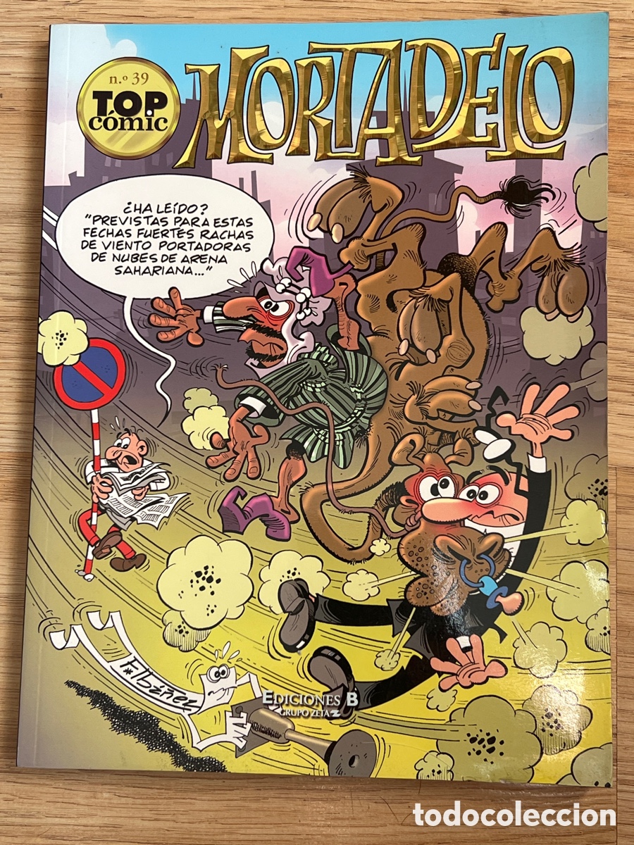 C&oacute;mics: Top C&oacute;mic 39. Mortadelo. 1&ordf;Ed. 2011 MBE - Foto 1
