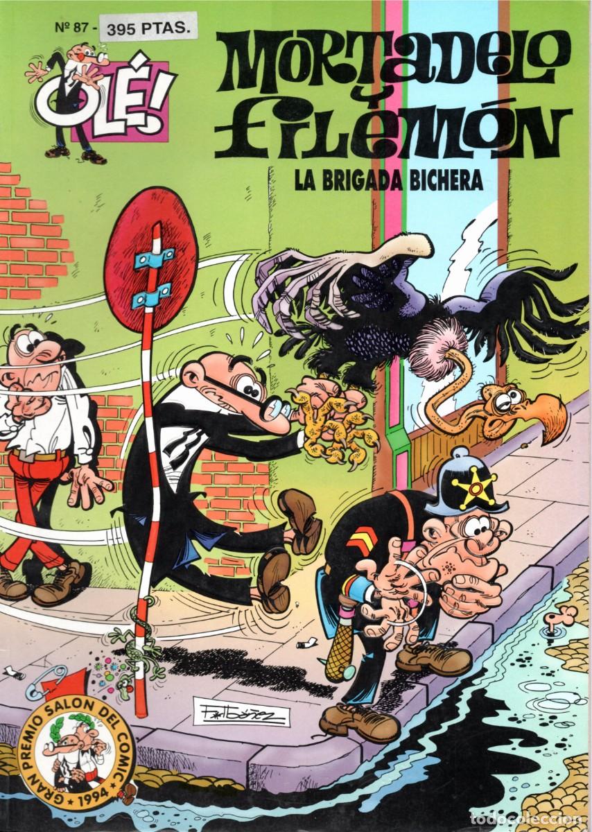 C&oacute;mics: COMIC OL&Eacute;! &rdquo; MORTADELO Y FILEM&Oacute;N &rdquo; N&ordm; 87 FRMTO. GRANDE, EDICIONES B -ILERCOMIC- - Foto 1