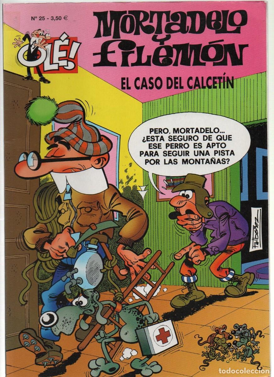 C&oacute;mics: MORTADELO Y FILEMON N&ordm; 25, EL CASO DEL CALCETIN. - Foto 1