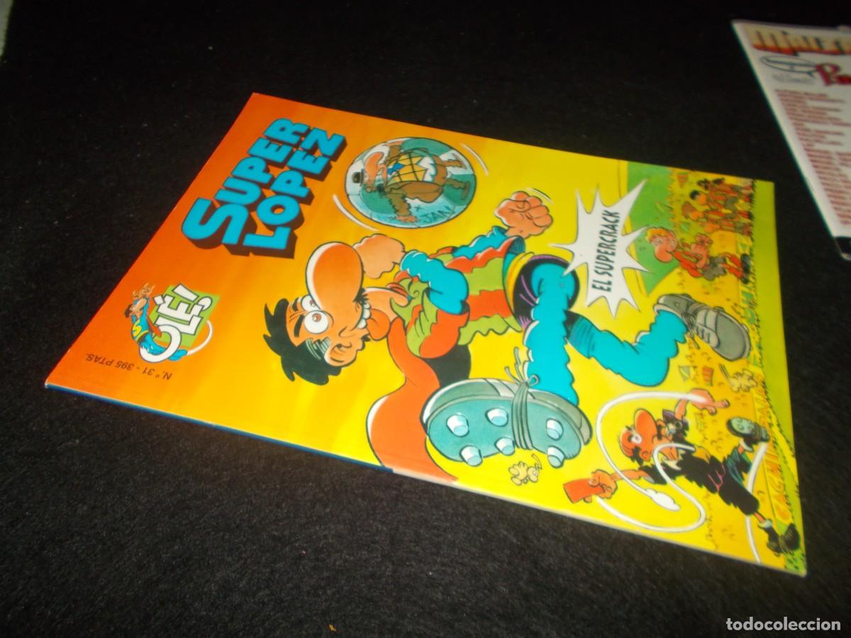 C&oacute;mics: SUPER LOPEZ 31 SUPERLOPEZ Ol&eacute;. El Supercrack. JAN. Comic Ediciones B 1997 + Regalo - Foto 4
