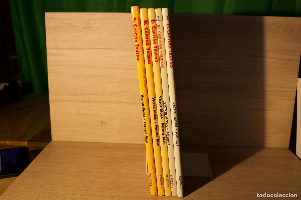 C&oacute;mics: EL CAPIT&Aacute;N TRUENO Colecci&oacute;n Completa (5 vol.) (B, 1994) - Foto 2