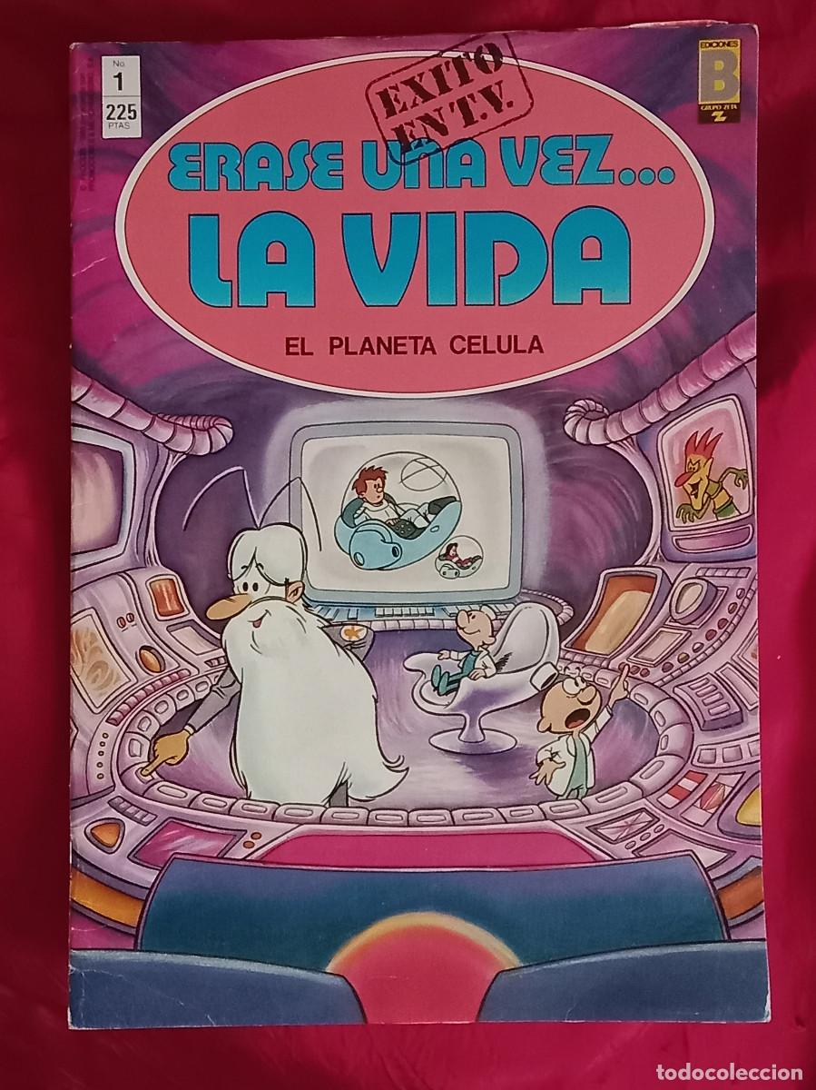 C&oacute;mics: Erase Una Vez... La Vida - N&ordm;. 1 - El Planeta Celula - Edit. Ediciones B. 1987 (P) - Foto 1