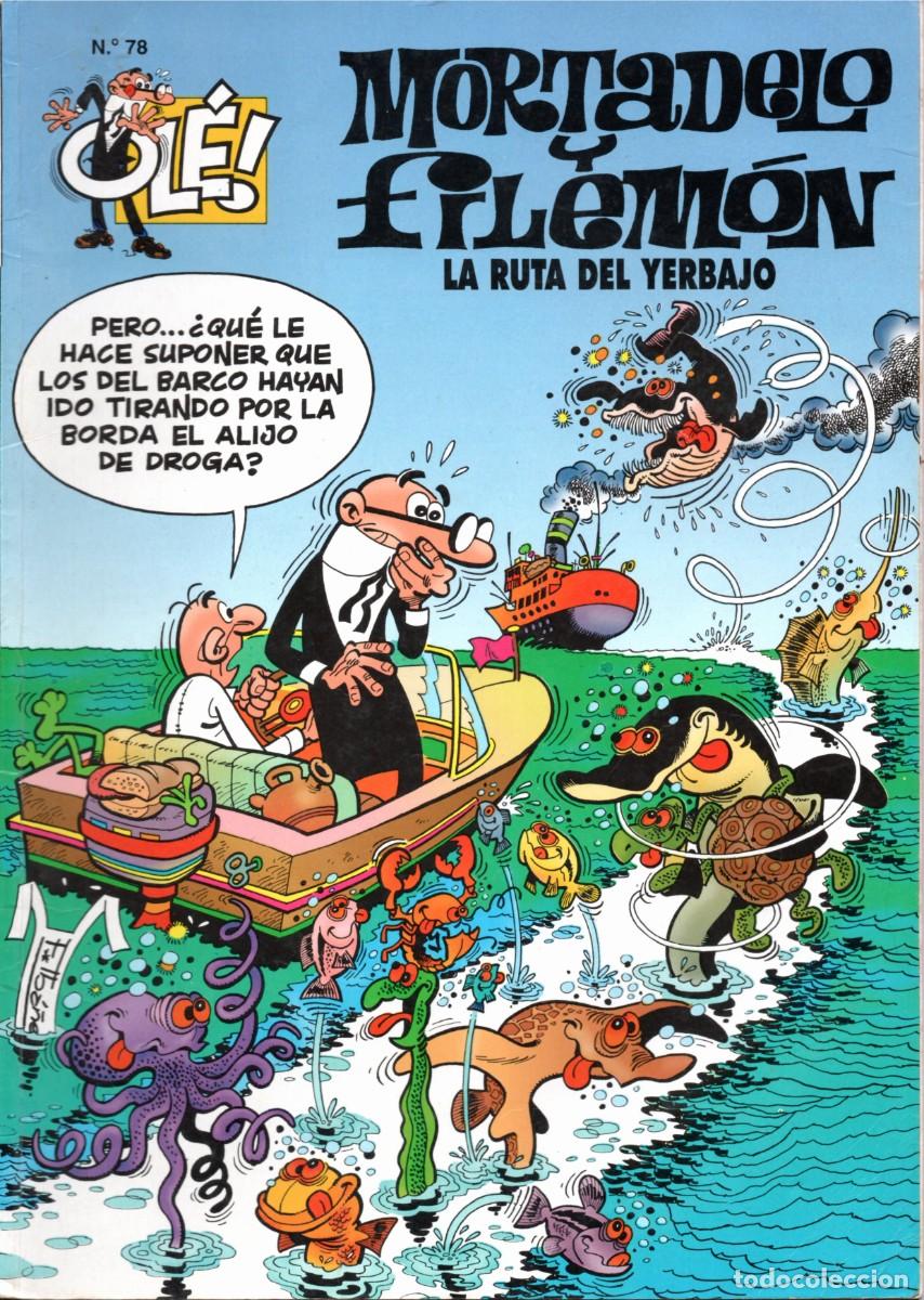 C&oacute;mics: C&Oacute;MIC &rdquo; MORTADELO Y FILEM&Oacute;N &rdquo; N&ordm; 78 &rdquo; EDICIONES B &rdquo; 3&ordf; ED. 1999 FRMTO. GRANDE - Foto 1