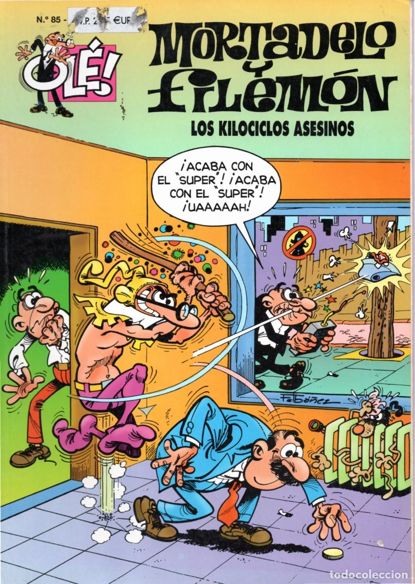C&oacute;mics: C&Oacute;MIC &rdquo; MORTADELO Y FILEM&Oacute;N &rdquo; N&ordm; 85 &rdquo; EDICIONES B &rdquo; 2&ordf; ED. 2000 FRMTO. GRANDE - Foto 1