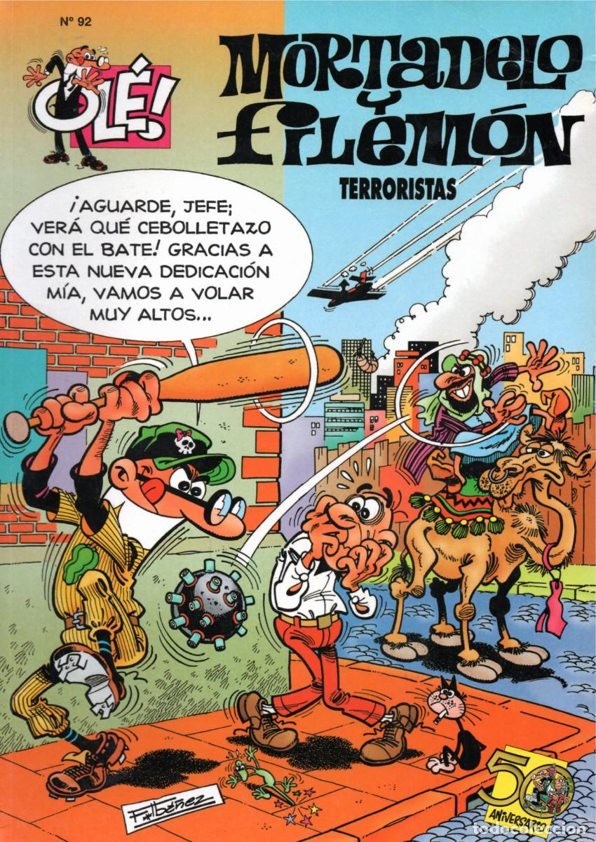 C&oacute;mics: C&Oacute;MIC &rdquo; MORTADELO Y FILEM&Oacute;N &rdquo; N&ordm; 92 &rdquo; EDICIONES B &rdquo; 4&ordf; ED. 2008 FRMTO. GRANDE - Foto 1